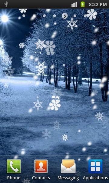 Snowflakes LWP - Preview 5