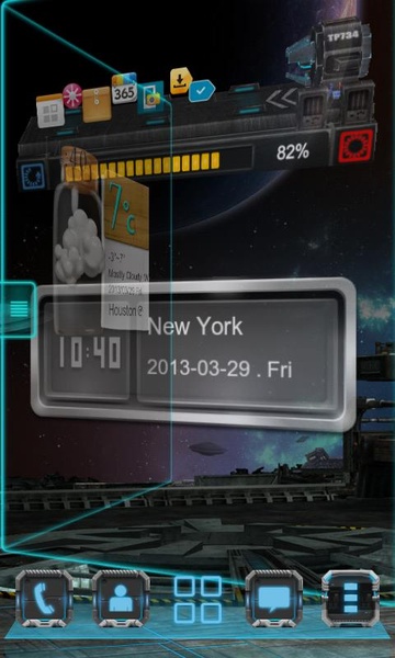 Next Clock Widget - Preview 2