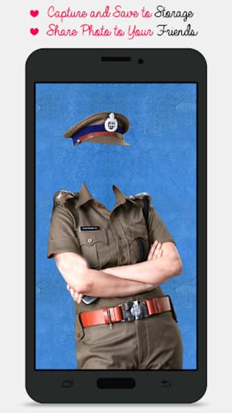 Police Suit Photo Maker (Woman) - Preview 1