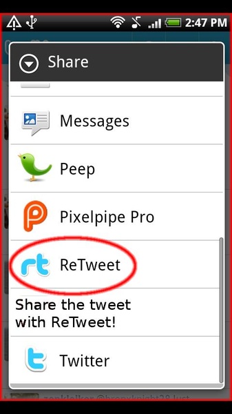 ReTweet - Preview 1
