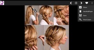 Hairstyles and Tutorials screenshot 1