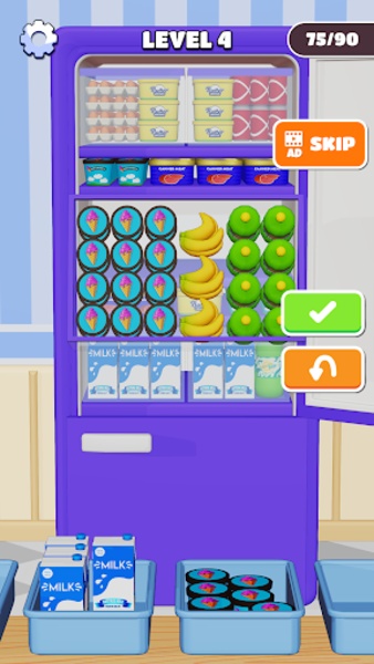 Fill Up Fridge：Organizing Game 1.6.2 Screen Views 5