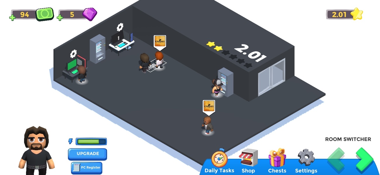 Internet Cafe Creator Idle - Preview 2