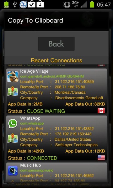 Connection Tracker - Preview 1