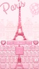 Pink Paris Keyboard screenshot 7