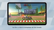 Racing on Bike Moto Stunt screenshot 1