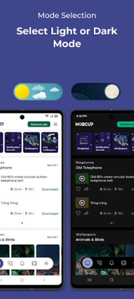 MobCup Ringtones & Wallpapers - Preview 3