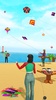 beach flying kite screenshot 4
