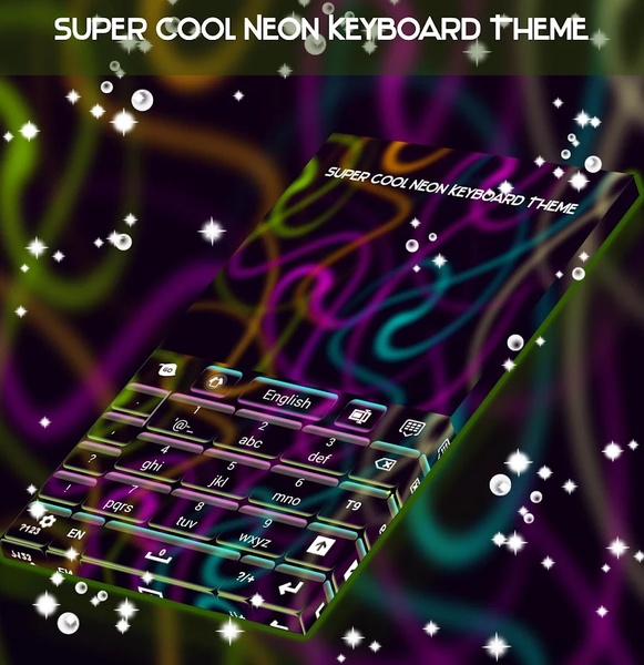 Super Cool Neon Keyboard - Preview 3