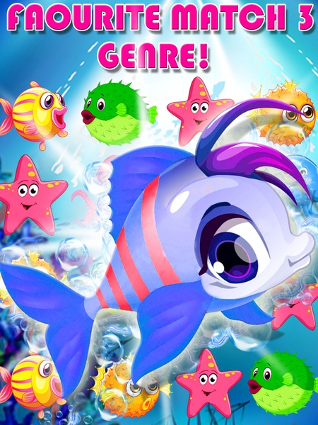 Mermaid Match 3 Puzzle Mania - Preview 1