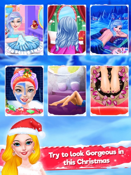 Christmas Girl Makeup Salon Games For Girls - Preview 3
