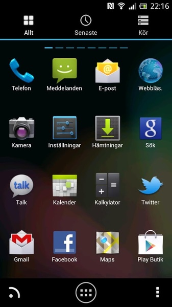 GOLauncherEX Jelly Bean Free Theme - Preview 2