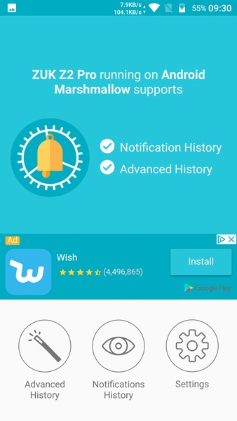 Notification History Log - Preview 1