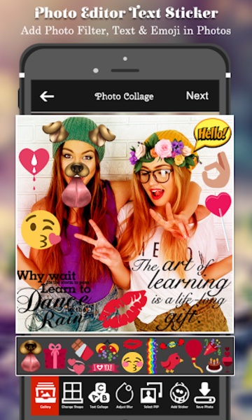 Text Photo Collage Maker - Preview 2