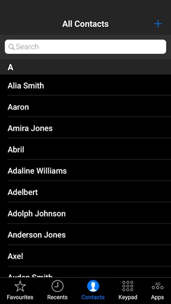 Dialer Theme Dark - Preview 3