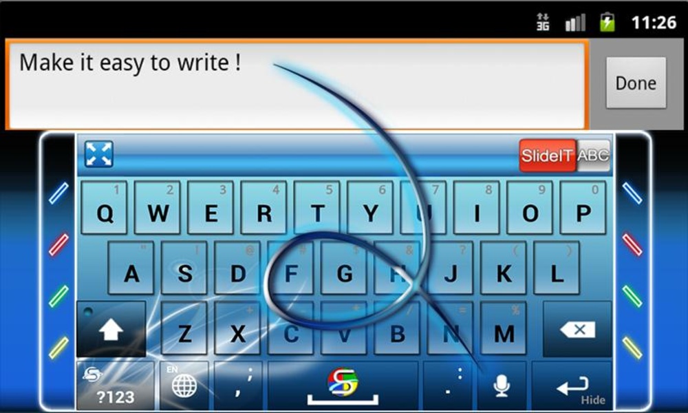 SlideIT Windows Seven skin - Preview 2