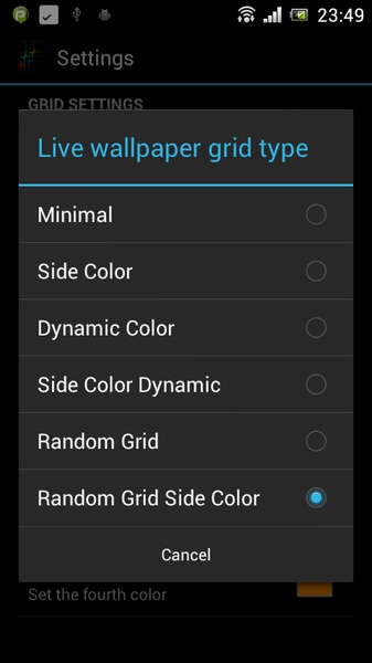 Nexus Neon Grid Demo HD LWP - Preview 3