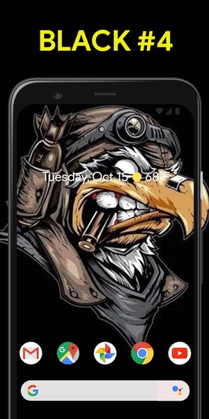 BLACKN - Black Wallpaper HD - Preview 4