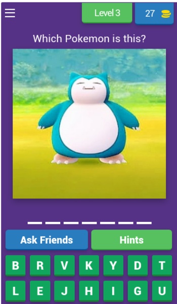 Guess Pokemons Names - Preview 4