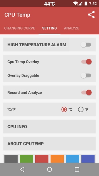 CpuTemp - Preview 6