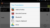 Translator English Spanish screenshot 1