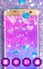 Purple Glitter Theme: Shining Sparkle wallpaper HD screenshot 3