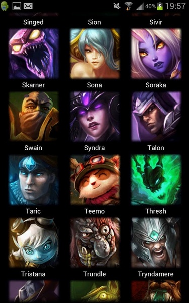 LoL Champions Build - Preview 5