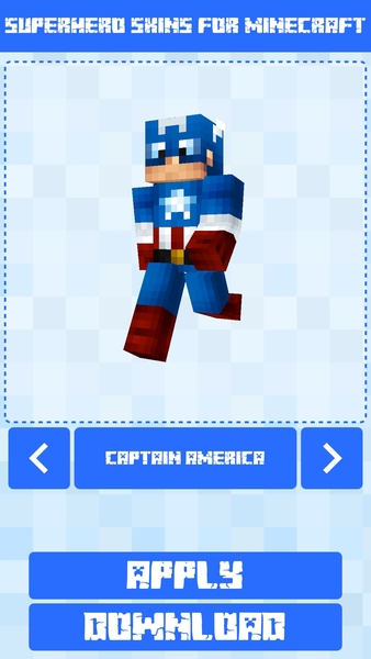 Superhero Skins for Minecraft - Preview 2