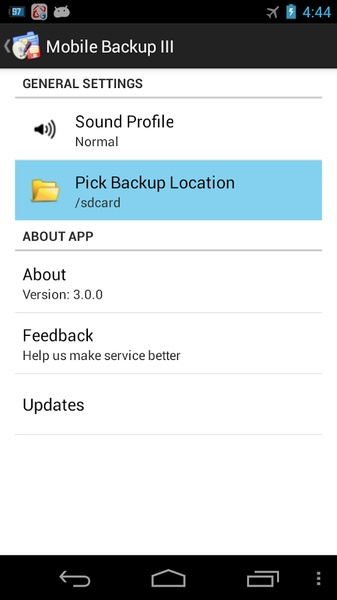 Mobile Backup III - Preview 2