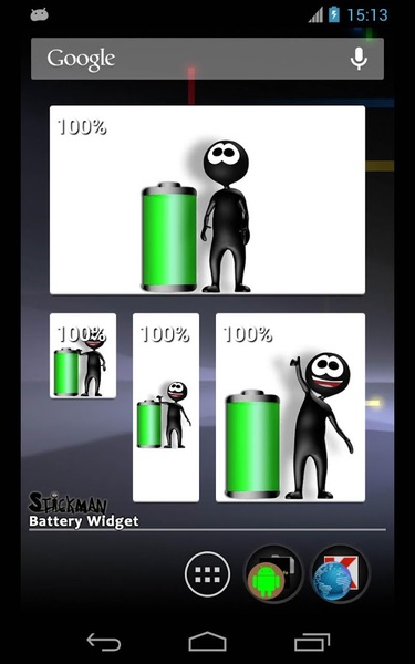 Stickman Battery Widget - Preview 7