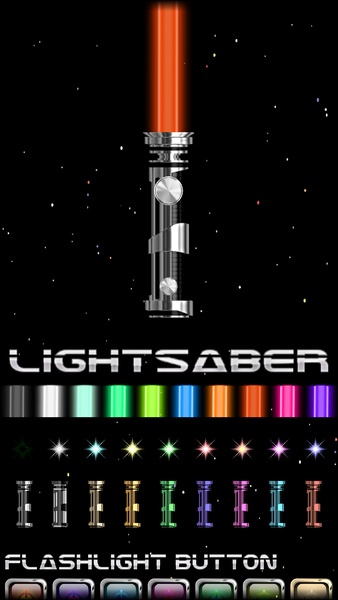 LED Lightsaber Flashlight - Preview 3