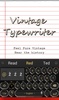 TouchPal SkinPack Vintage Typewriter Red screenshot 3