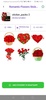 Romantic Flowers Stickers GIF screenshot 3