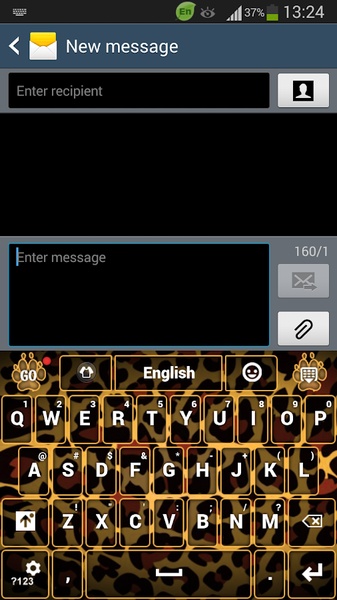 GO Keyboard Cheetah Keyboard Theme - Preview 10