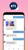 BTS Messenger - Blackpink Chat Simulator, BTS Love screenshot 2