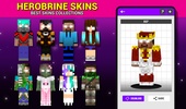 Herobrine Skins For MCPE GLSP screenshot 2