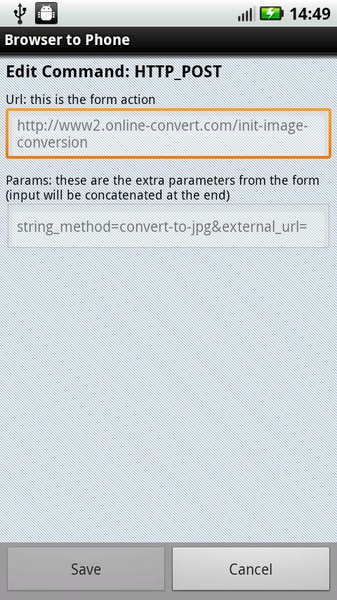 Browser to Phone - Preview 5