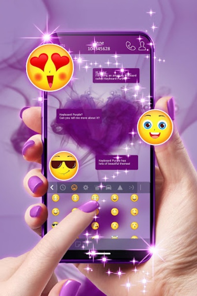 Keyboard Purple Passion - Preview 2