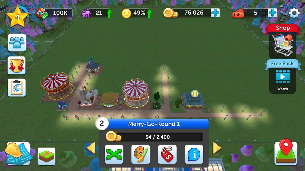 RollerCoaster Tycoon Touch - Preview 2