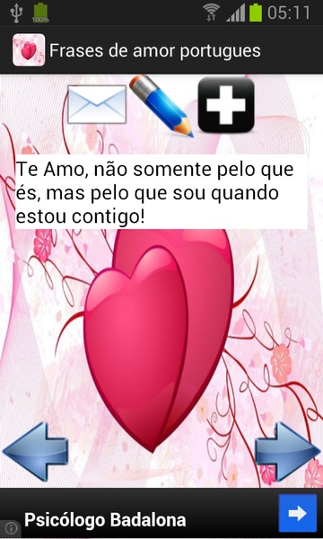Frases de amor portuguese - Preview 2