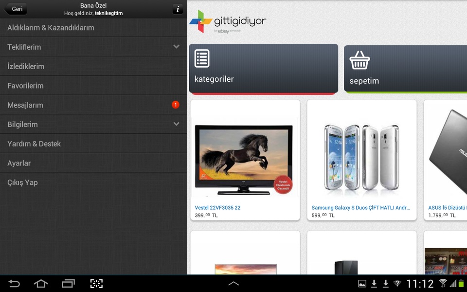 GittiGidiyor - Preview 1