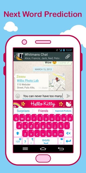 Hello Kitty Official Keyboard - Preview 4