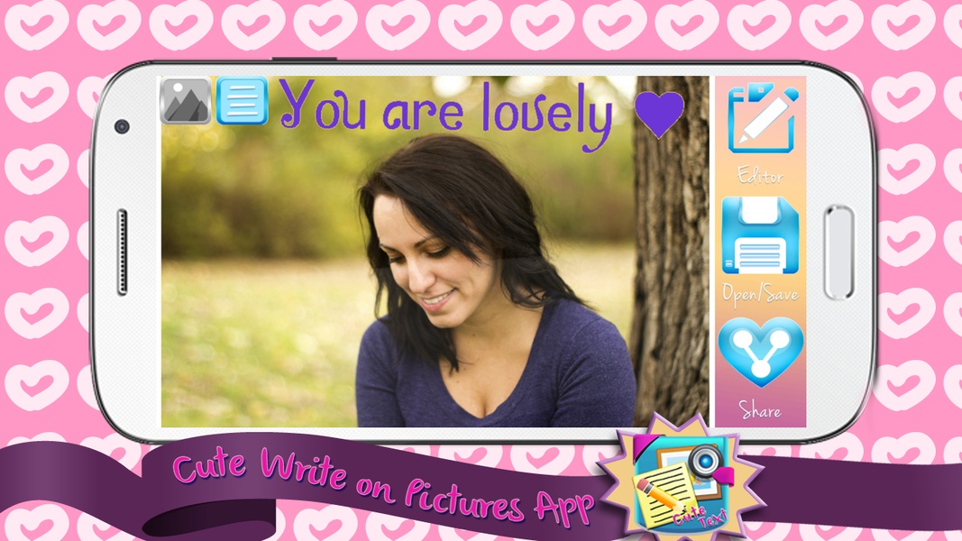 Cute Write on Pictures App - Preview 4