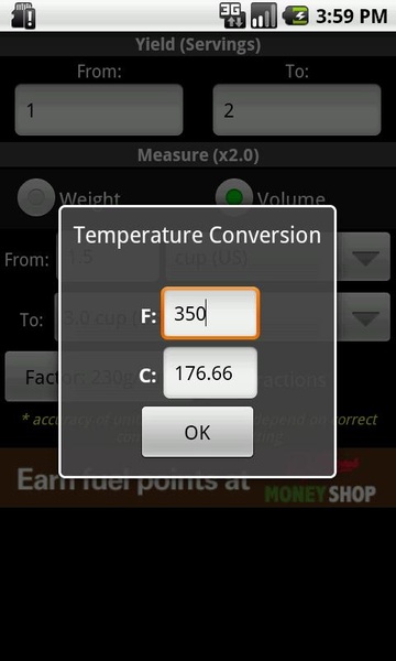 Recipe Convert - Preview 1
