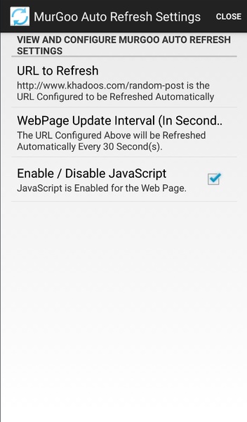 Auto Web Page Refresh - Preview 1