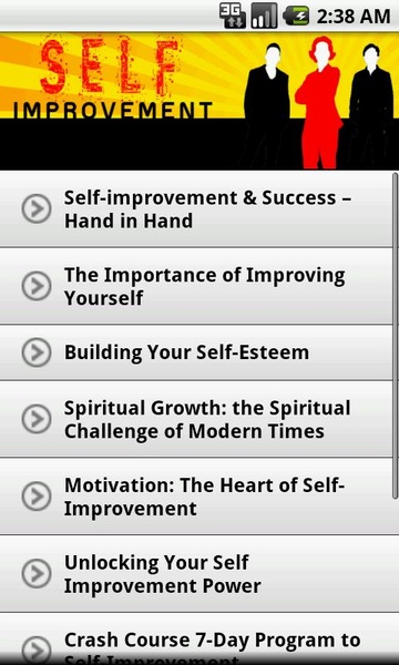 Self Improvement Guide - Preview 3