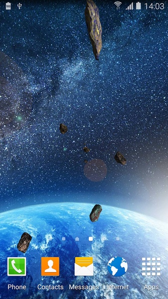 HD Space Live Wallpaper - Preview 1