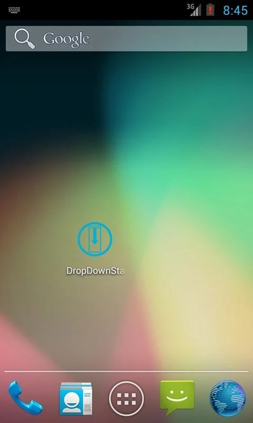 DropDownStatusBar - Preview 2