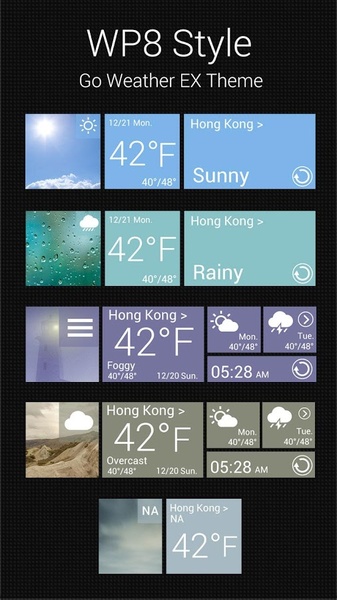 WP8 Style Reward GO Weather EX - Preview 1
