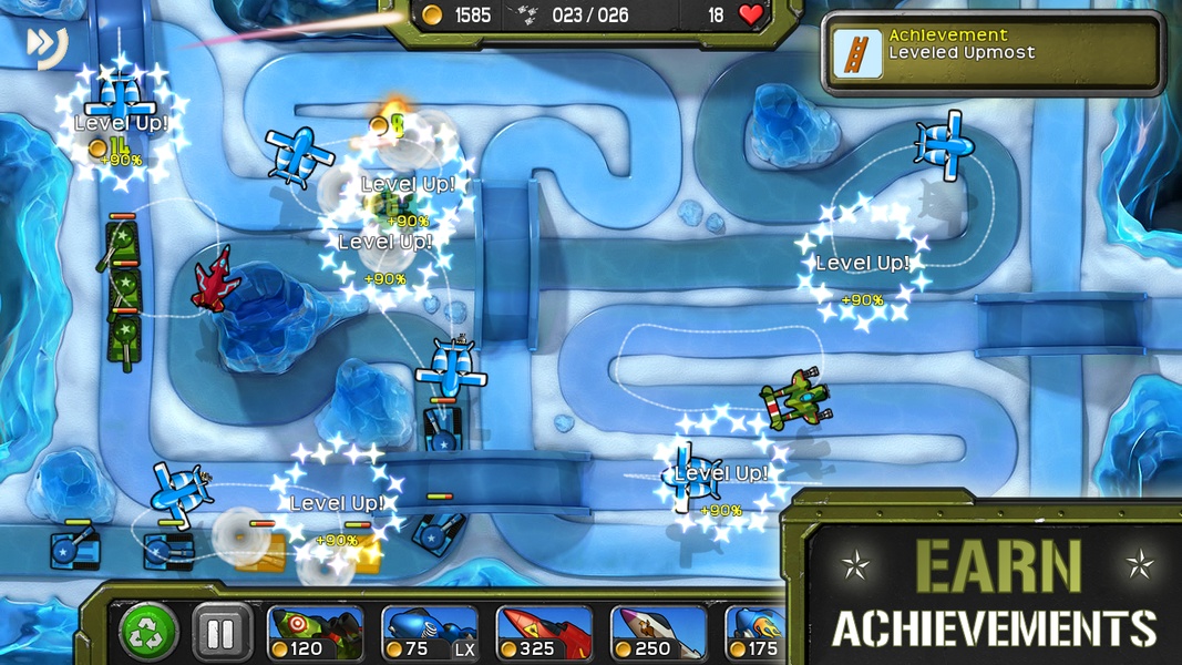 Air Patriots for Android review:  adds mobile units to tower